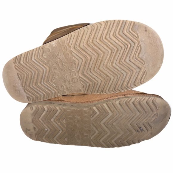 UGG #5278 Uptown Lace Brown & Tan Tall Boot Youth Size 4 (Fit Like Adult Size 6) - Picture 2 of 7